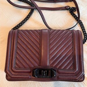 Burgundy Crossbody Rebecca Minkoff Bag